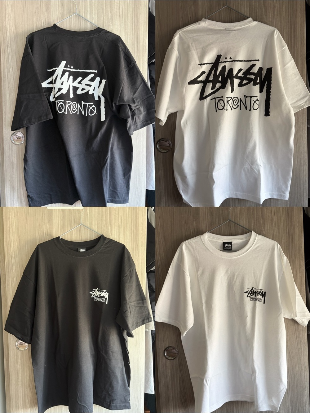 Stussy Toronto Graphic Tee - Black & White